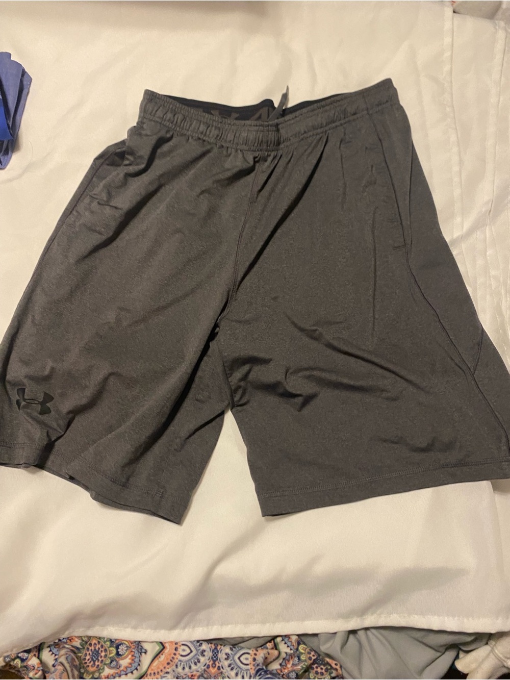 Under Armour Men’s Athletic Shorts - Charcoal Gray